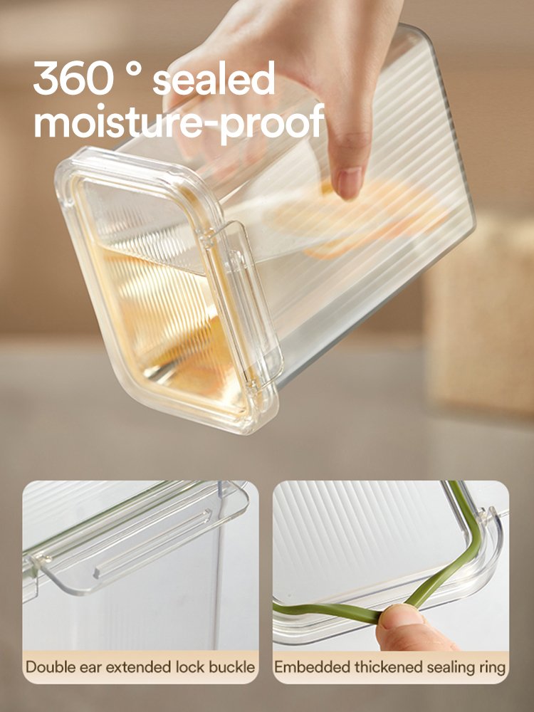 Storage organizer cereal dispenser small 450ML storage bottles & jars kitchen organizer food storage container with lids