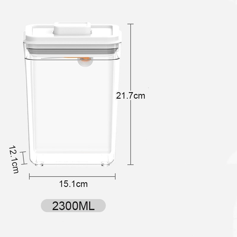 storage boxes & bins plastic storage box Storage Container Box Injection Molding Rectangular Canister for Kitchen Use