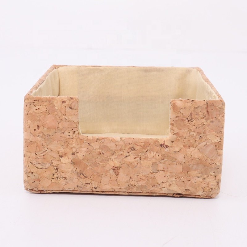 Sundayhome Other Table Cube Natural Cork Storage Boxes Bins