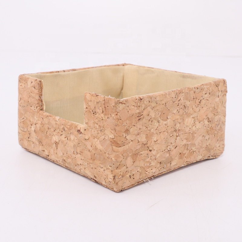 Sundayhome Other Table Cube Natural Cork Storage Boxes Bins