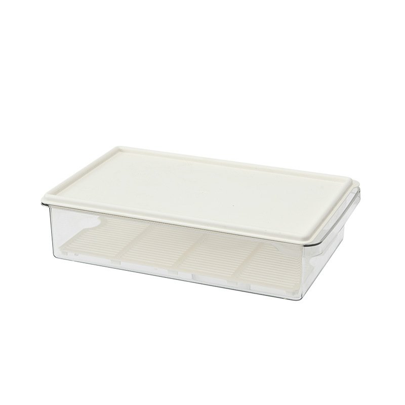 2.5L Food Canisters Airtight Container Kitchen Organization Storage Box for Refrigerator