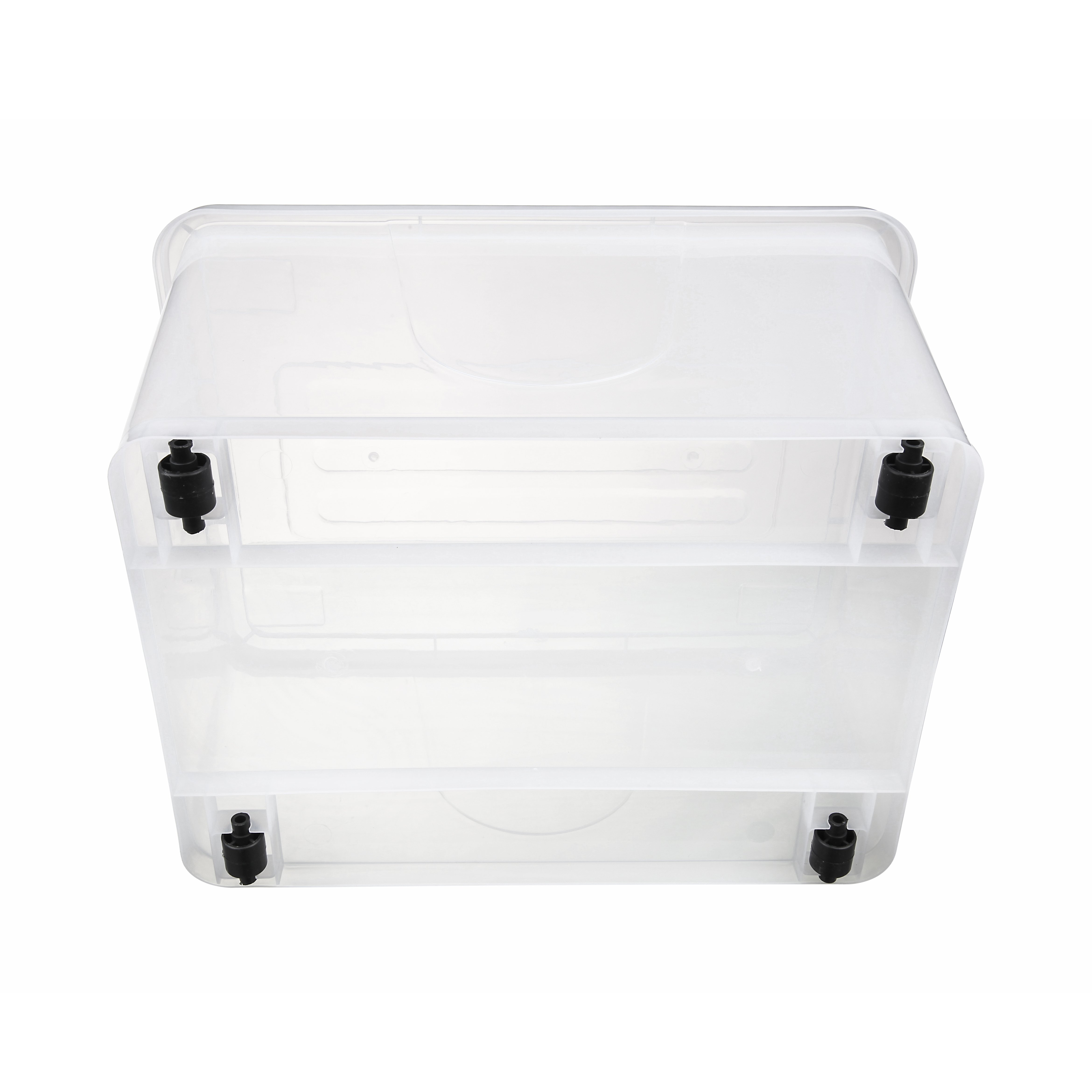 Supplier New Product Customized Transparent Plastic Storage Box 50L