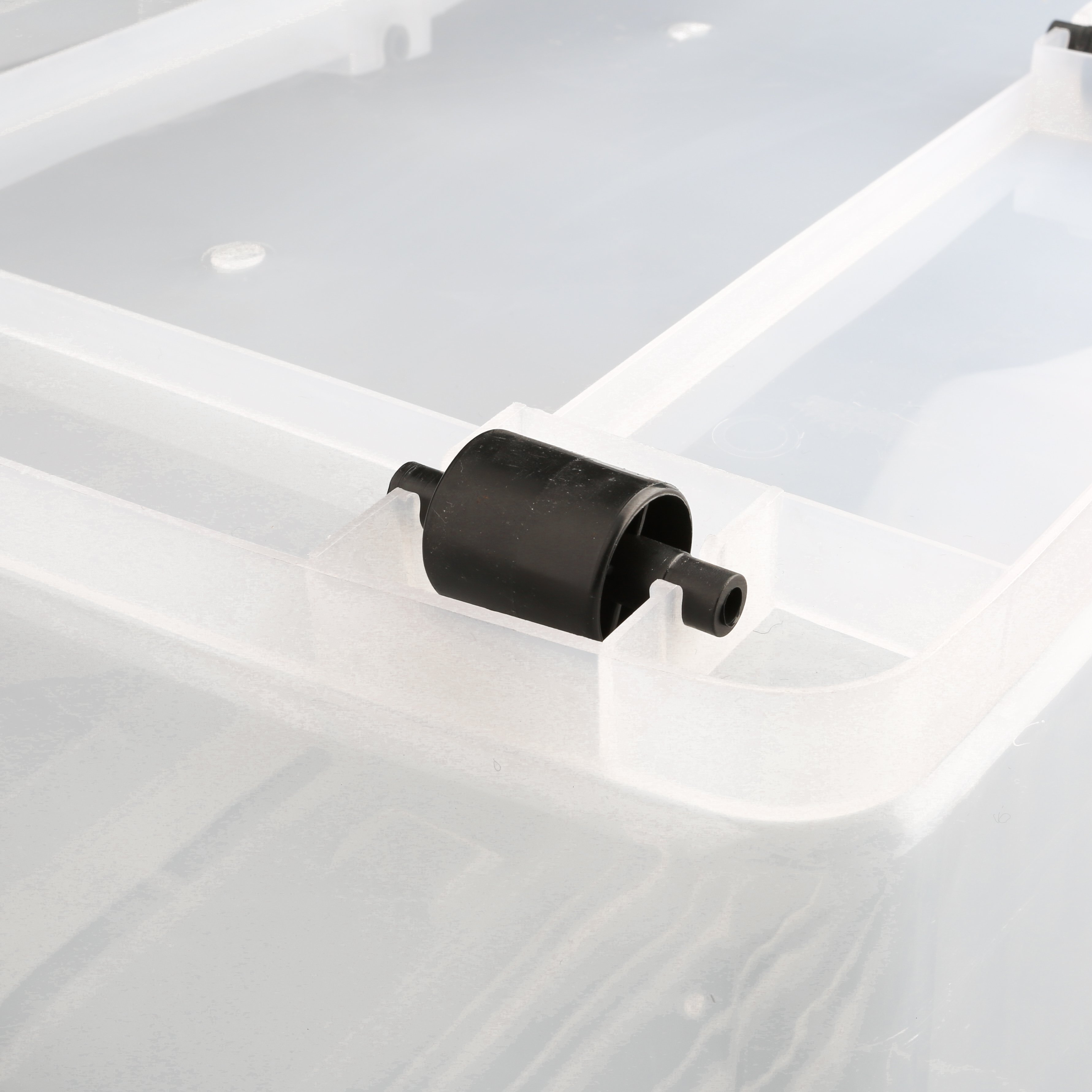 Supplier New Product Customized Transparent Plastic Storage Box 50L