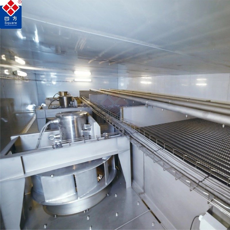 SQUARE Manufacturer Price Freeze Meat Fish Industrial Tunnel Freezer For Sale