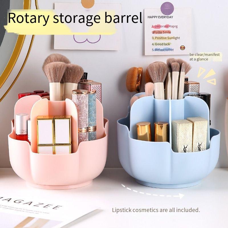 Good Price Large Capacity 360-Degree Rotating Pencil Pen Holder Desktop Storage Box For Student