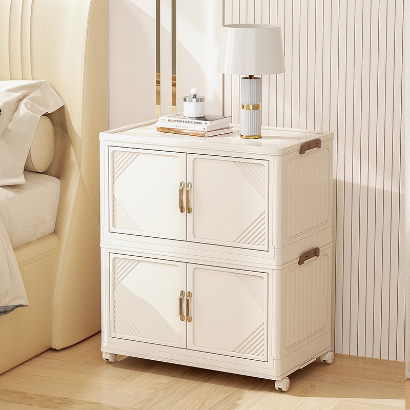 8093-5 Wholesale household kids adults stackable collapsible plastic storage cabinet