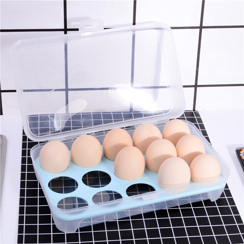 Choice Fun Food Storage Container PP Refrigerator Egg Storage Box Transparent Storage Boxes & Bins Plastic Container PET Modern