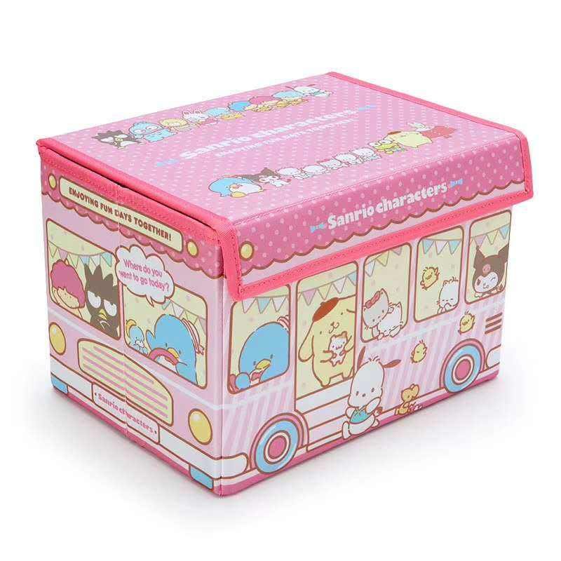 MB1 Kawaii Cartoon Desk Organizer Cartoon Hello cat Kuromi My Melody Small Storage Box