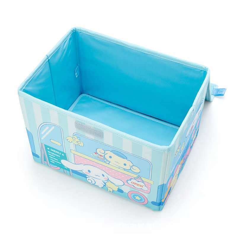 MB1 Kawaii Cartoon Desk Organizer Cartoon Hello cat Kuromi My Melody Small Storage Box