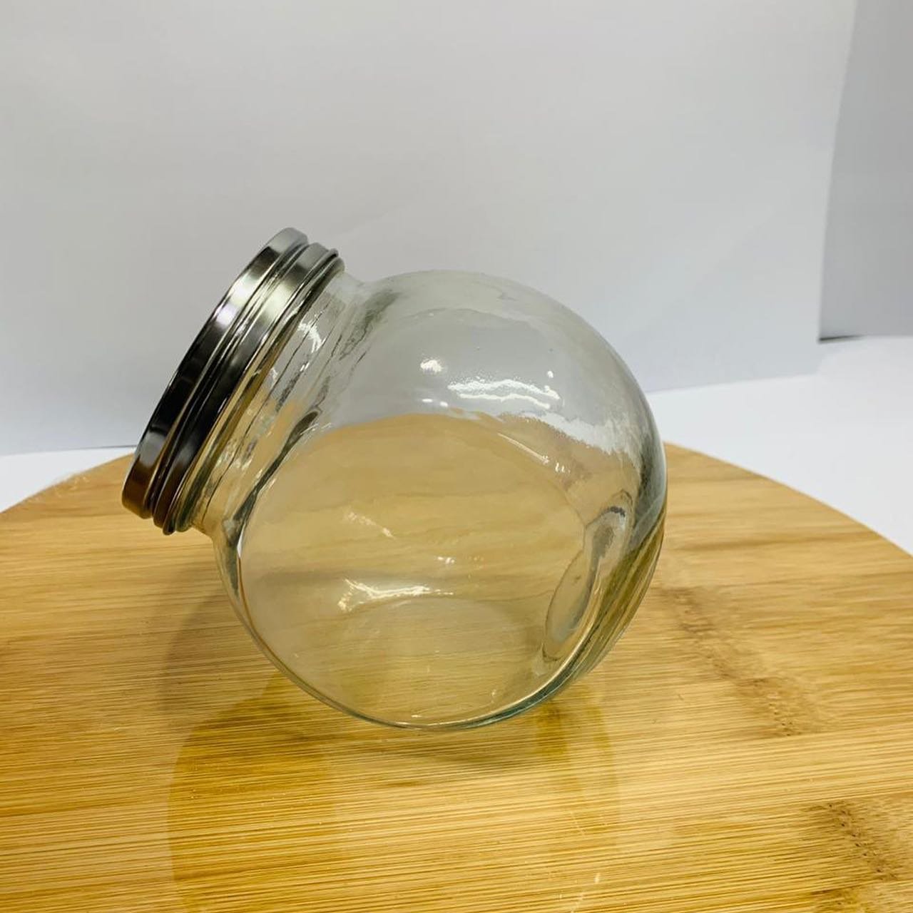 Spices Storage Jar (S,M,L) Glass Jar for Food Storage Salt Pepper Chili Garlic Ginger Powder Dehydrated Vegetable Storage Bottle