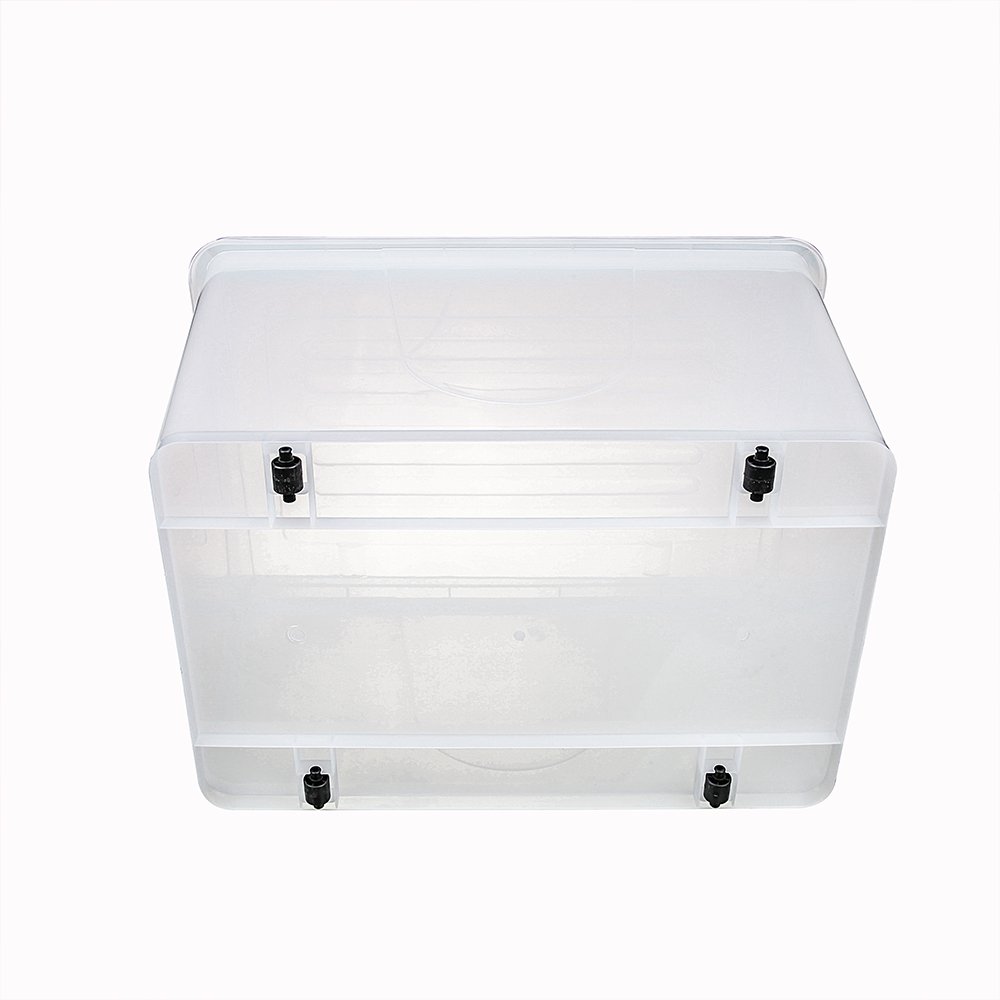 88l wholesale clear plastic container with lid