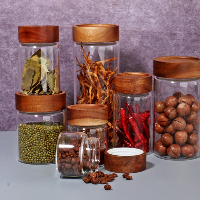 Chinese Supplier Pyrex Glass Storage Containers Quality Reasonable Price Food Storage Jar