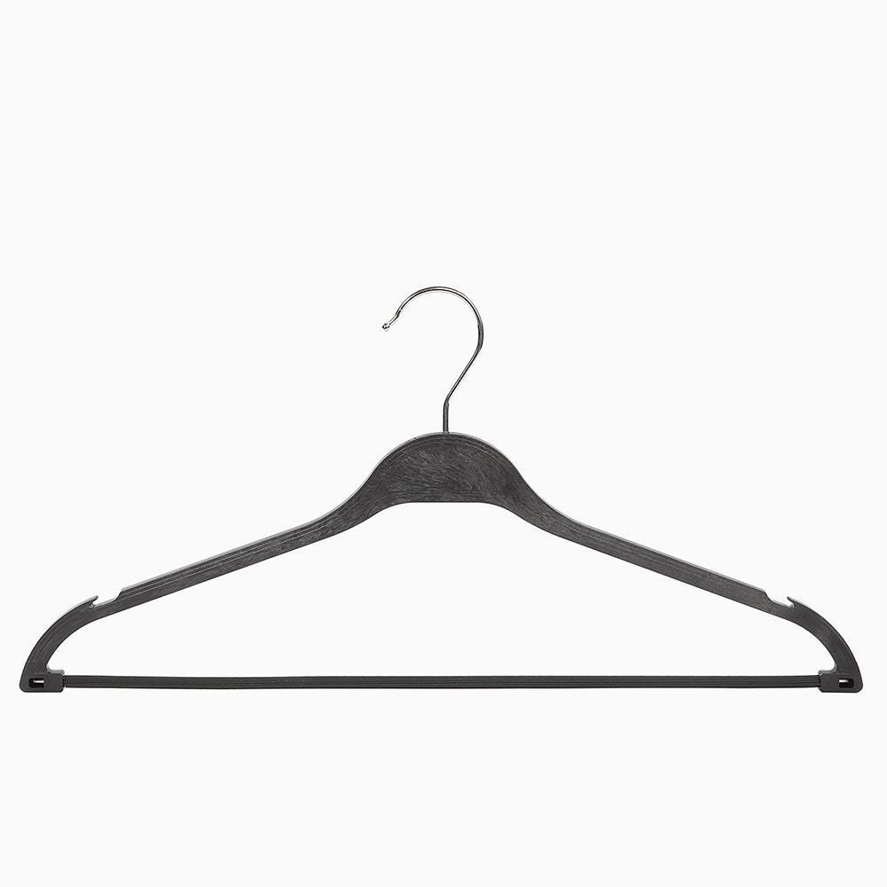 Plastic Filled Luxury Clothes Hanger, Metal Accessory Clothes Hanger