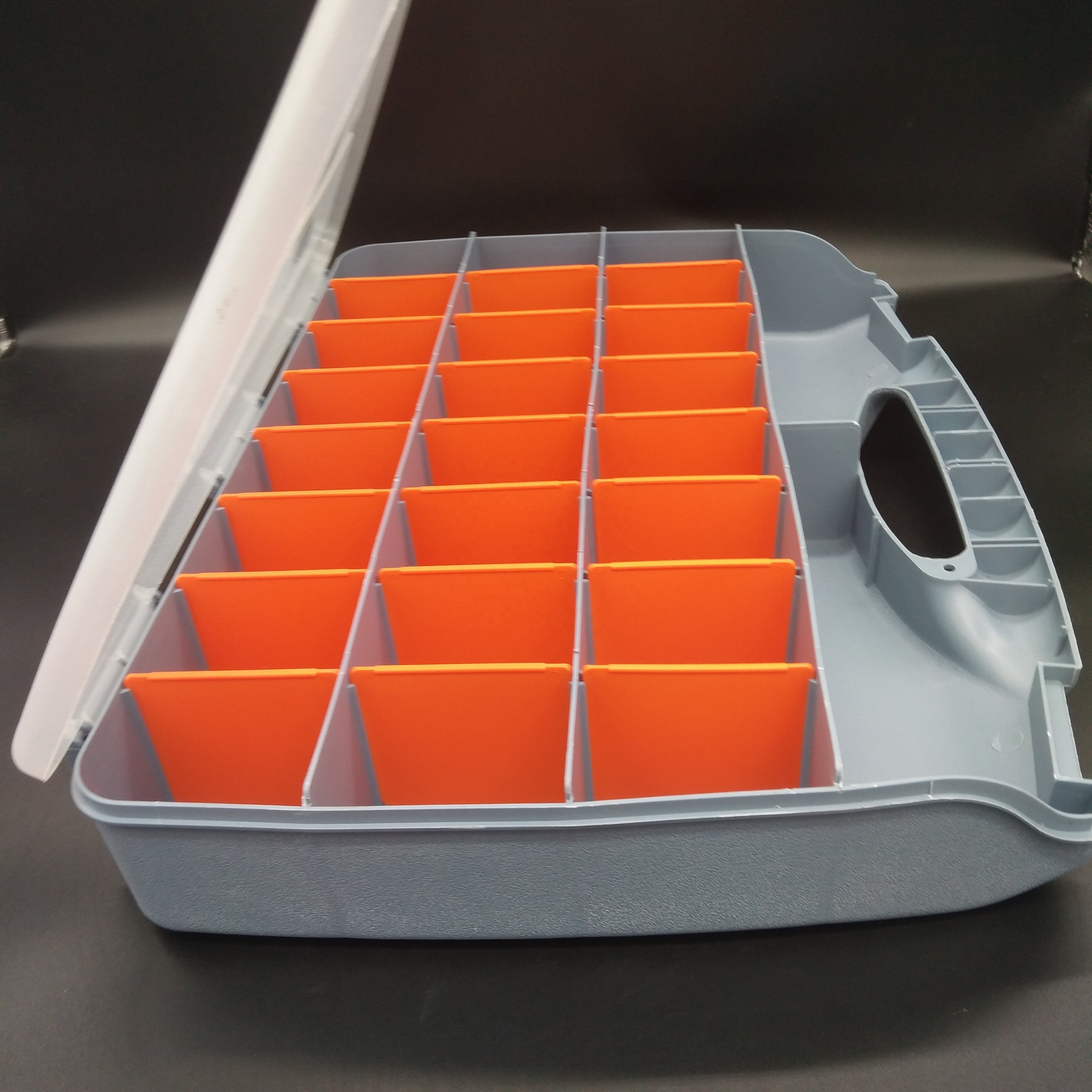 Supplier direct sell two-sided plastic parts storage tool box