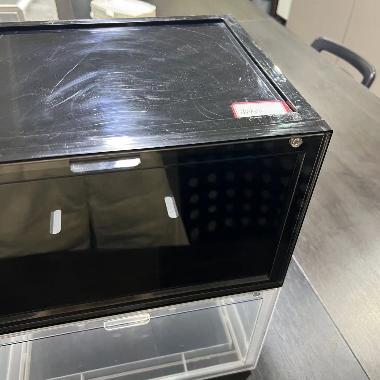 Sports Shoe Crates High Quality Big Rack Folding Shoe Storage Box With Lid