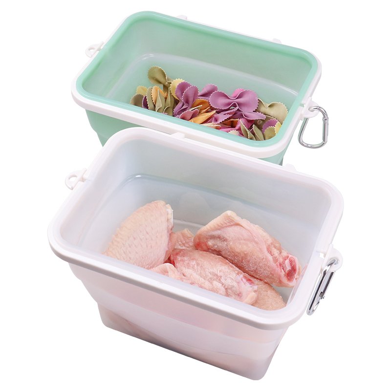 Multifunction Eco Friendly Kitchen Products Collapsible Food Grade Silicone Food Storage Freezer Bag Food Containers and Bags