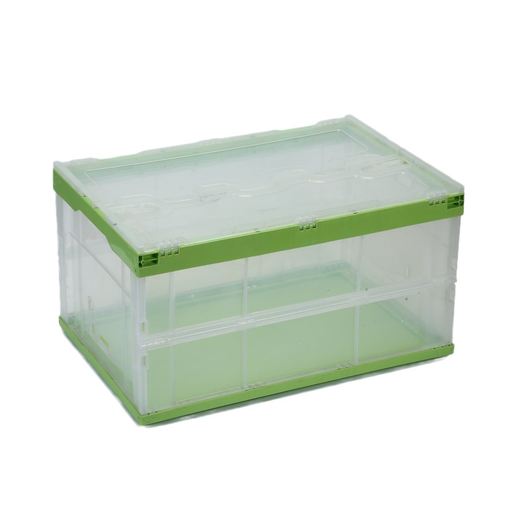 Disposable container plastic folding takeaway plastic container storage organiser storage box