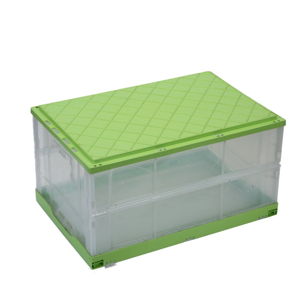 Disposable container plastic folding takeaway plastic container storage organiser storage box
