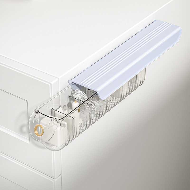 Home Closet Drawer Socks Separator Organizer Wall Hanging Transparent Wall Mounted Underwear Storage Box
