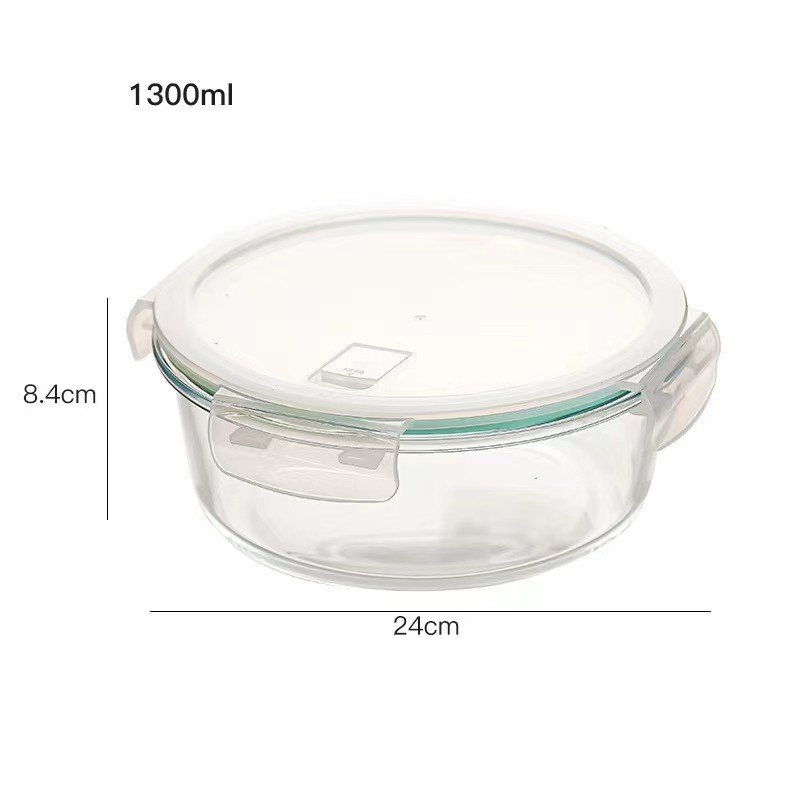 Newly Hinged Locking lids Lunch Box Kitchen Home storage containers Tableware Meal-Prep Storage Containers Set