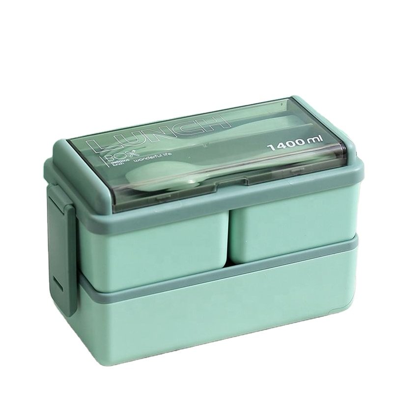 Airtight kitchen BPA Free plastic food storage containers durable bento lunch box for kids
