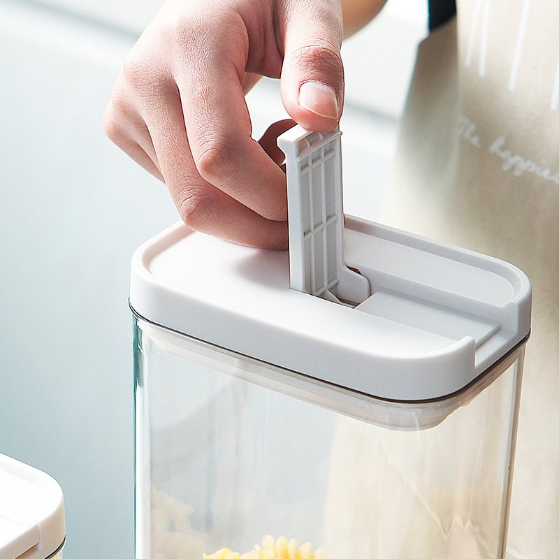 Wewin Airtight kitchen cabinet storage Food Storage Containers Set Plastic Cereal Container