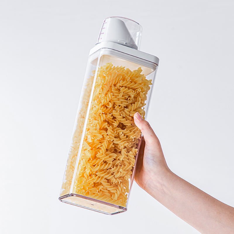 Easy-Pour Airtight Food Storage Containers Rice Sugar Nuts BPA-Free Cereal Food Storage Containers Plastic Containers