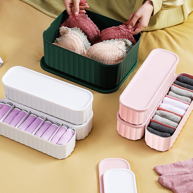 Socks Underwear Drawer Organizer Cabinet Organizer Closet Organizer Storage Boxes With Lid