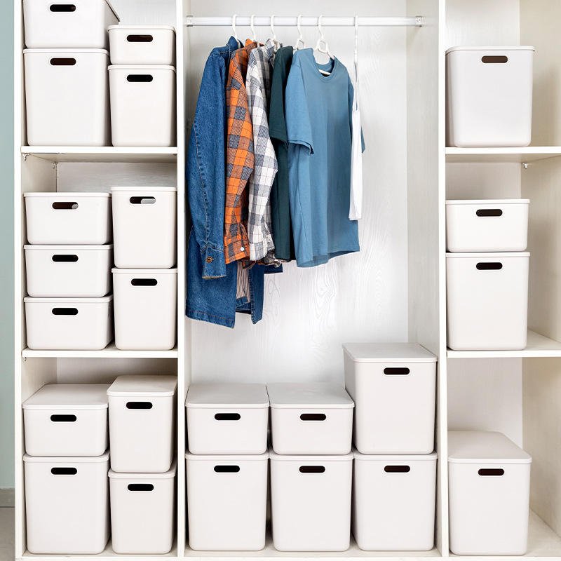 Wholesale Plastic Storage Boxes Plastic Clear Storage Bins For Home Office Organization Plastic Storage Boxes With Lids
