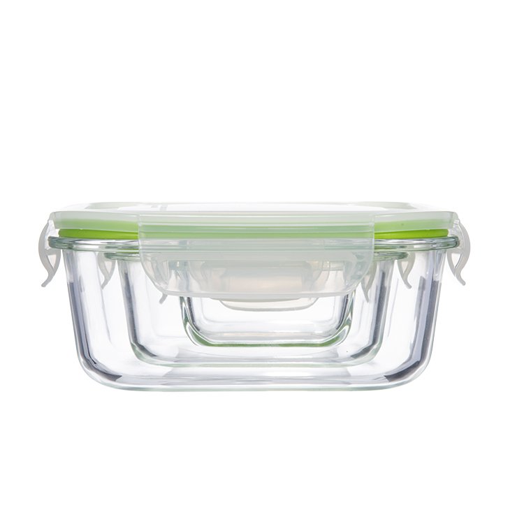 Glass Containers Storage Glass Food Box Container glass Food Box Container