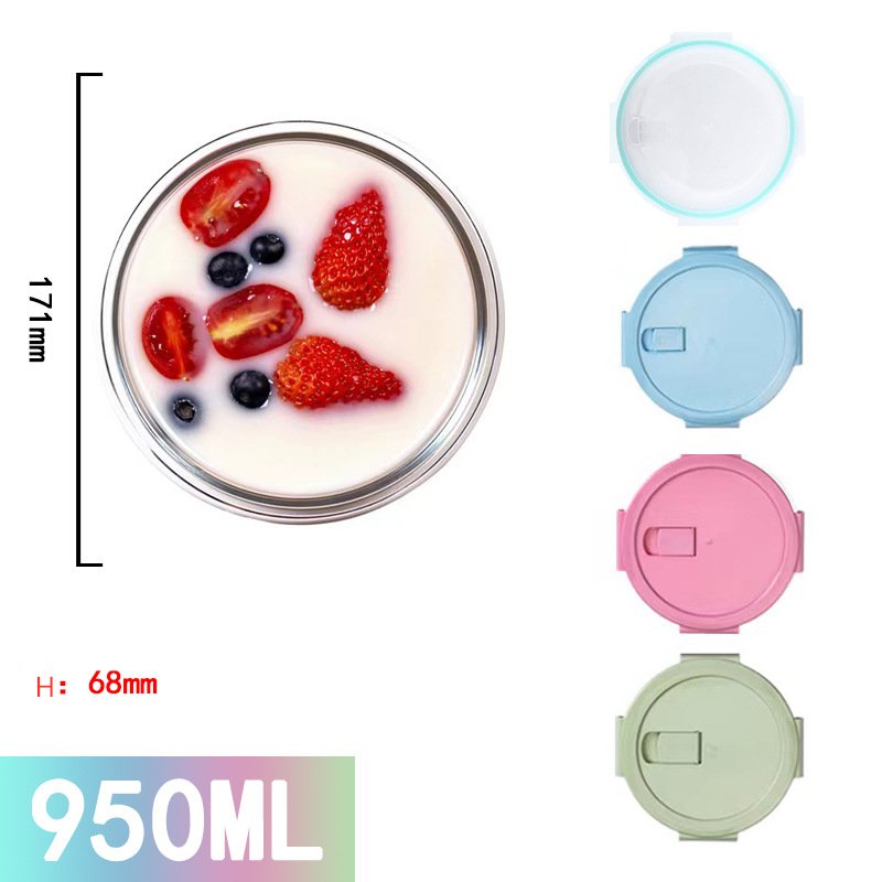 Heat Resistant Microwavable Glass Food Storage Containers Set Safe Refrigerator Storage Boxes Kitchen Food Containers