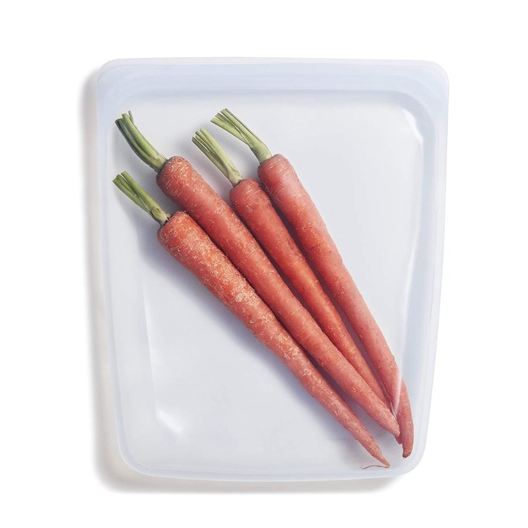 OEM&ODM Quality Leakproof Heat Resistant Reusable Food Grade Silicone Food Storage Bag For Keeping Food fresh