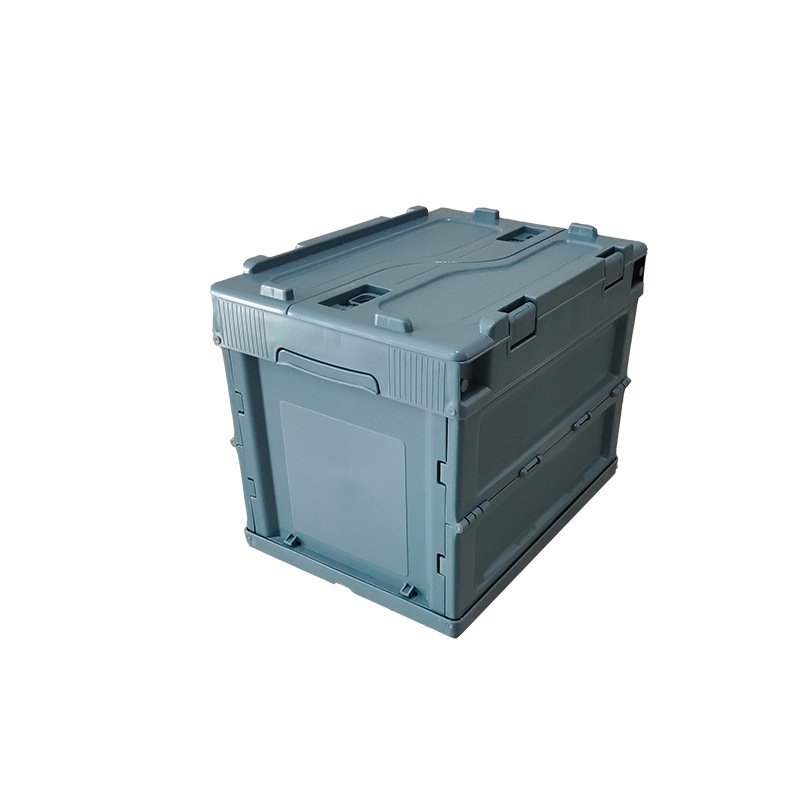20L Large Capacity Camping Storage Box PP Plastic Folding Camping Box With Outdoor Courtyard Storage Car Box