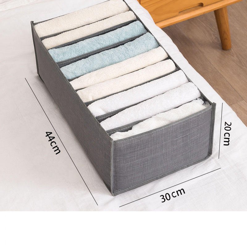 home underwear panties socks compartment 7 storage box closet organizer storage container