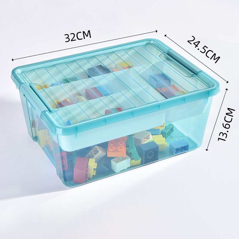 Custom Building Block Storage Box Toys Organizer Kids Box Stackable Block Case Container Desktop Stationary Holder