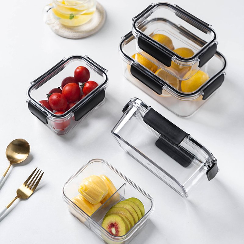 GREENSIDE Freshness Preservation Transparent fridge organizer Plastic Food Fruit Vegetable Plastic Food Container
