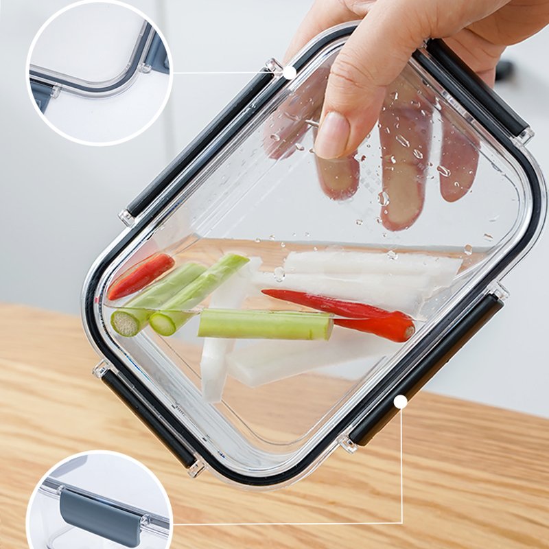 GREENSIDE Freshness Preservation Transparent fridge organizer Plastic Food Fruit Vegetable Plastic Food Container