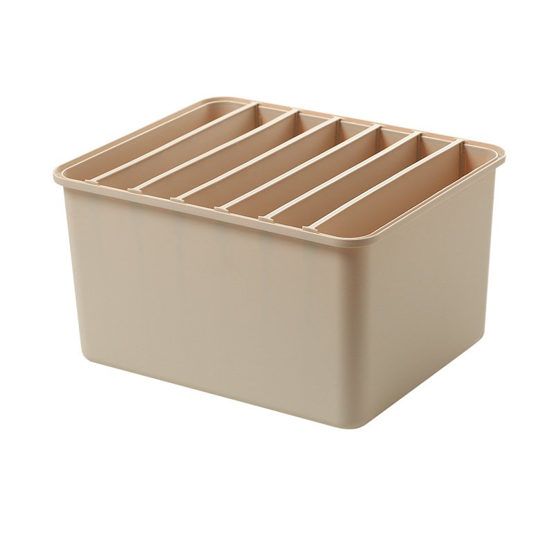 Eco Friendly Pants Folding Grids Space Saving Plastic Wardrobe Jeans Clothing Drawer Organizer Storage Box