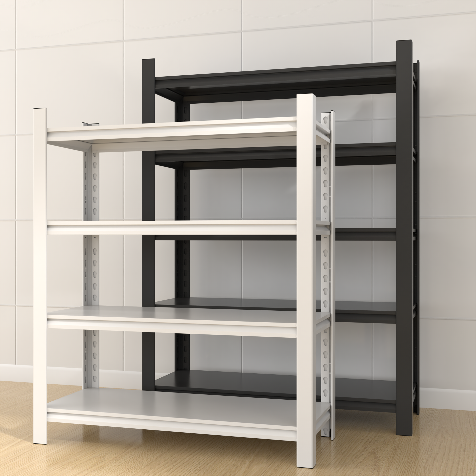 Metalbrother Industrial 5-Tiers storage racks Hot sale storage stacking for kitchen and garage