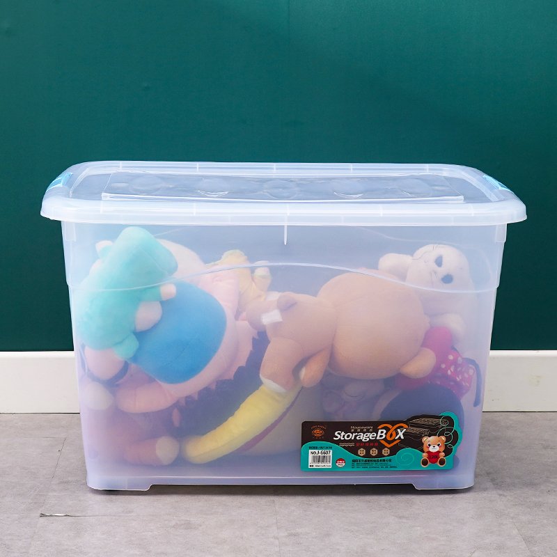 Factory Direct Supply High Quality Clothes Toys Plastic Storage Box With Handle