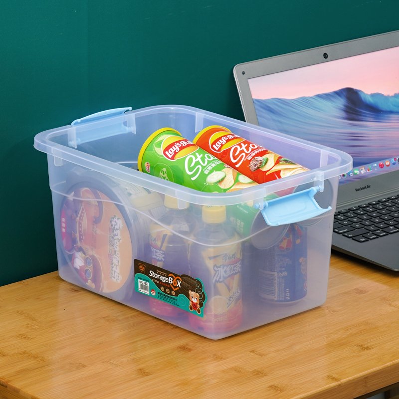 Factory Direct Supply High Quality Clothes Toys Plastic Storage Box With Handle