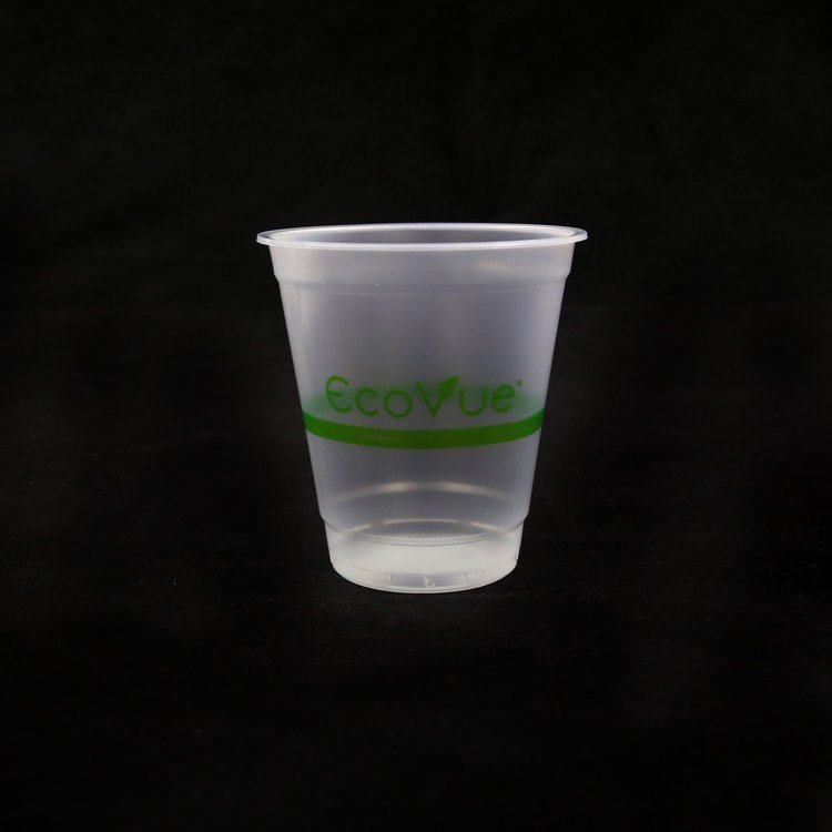 395ml 12oz Eco-friendly Biodegradable PP Plastic Cup BPA Free for Hot or Cold Beverages & Fruits 1000PCS/CTN