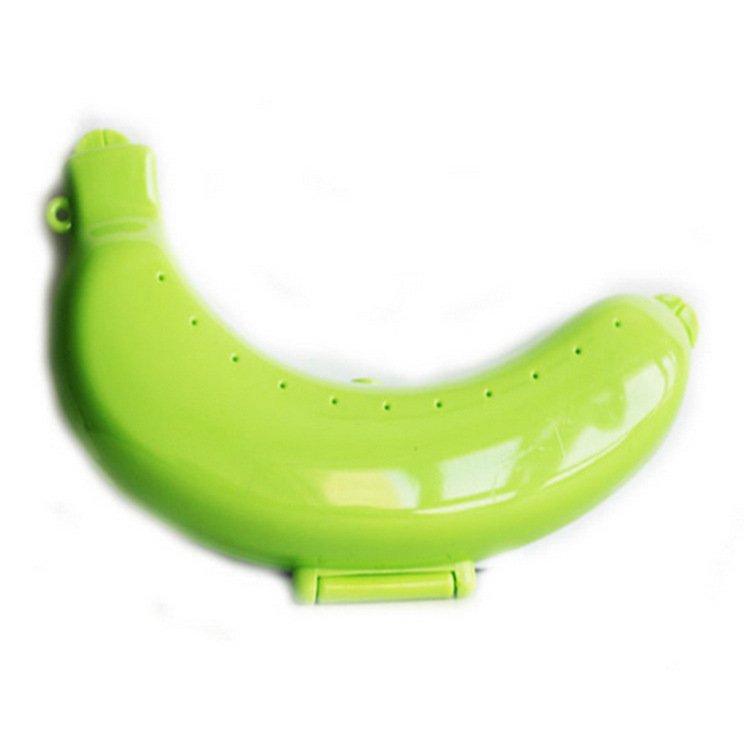 Outdoor Travel Apple Container Banana Lemon Keeper and Protector PET Plastic Food Carrier Storage Box for Freshness Preservation