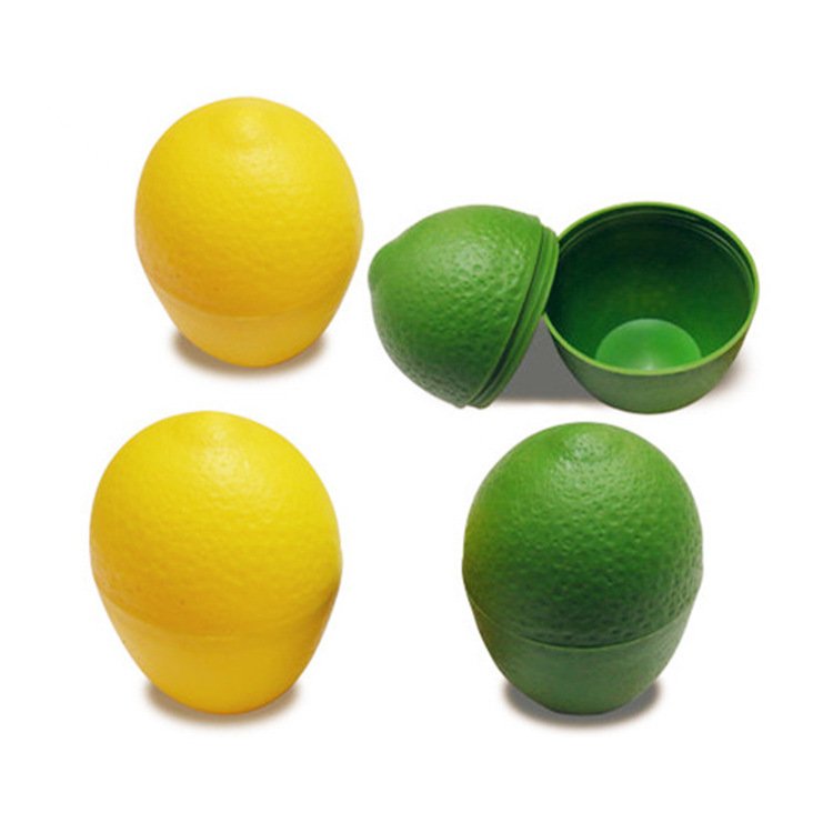 Outdoor Travel Apple Container Banana Lemon Keeper and Protector PET Plastic Food Carrier Storage Box for Freshness Preservation
