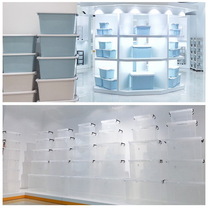 hot simple style stackable file text holders storage container pp plastic