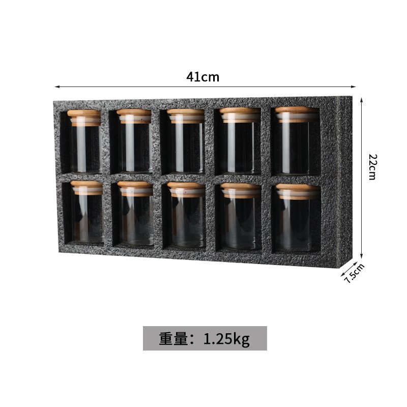 Wholesale Empty Kitchen Round Food Grade Glass Jars Food Storage Container With Lids For Food