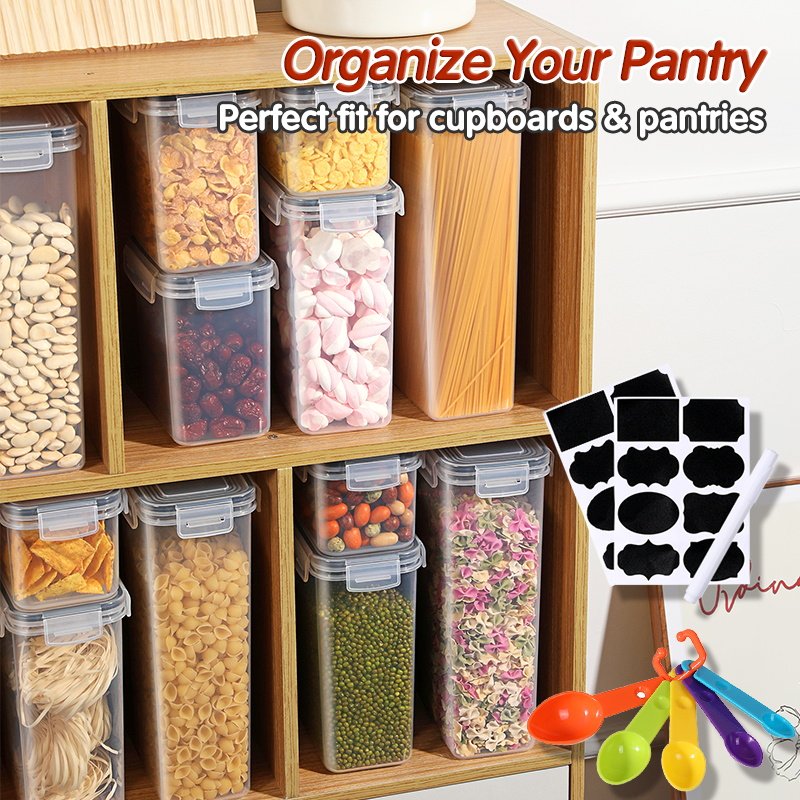 OEM/ODM 24Pack Set Kitchen Storage Container Stackable Transparent With Airtight Lids Food Storage Box Plastic mold