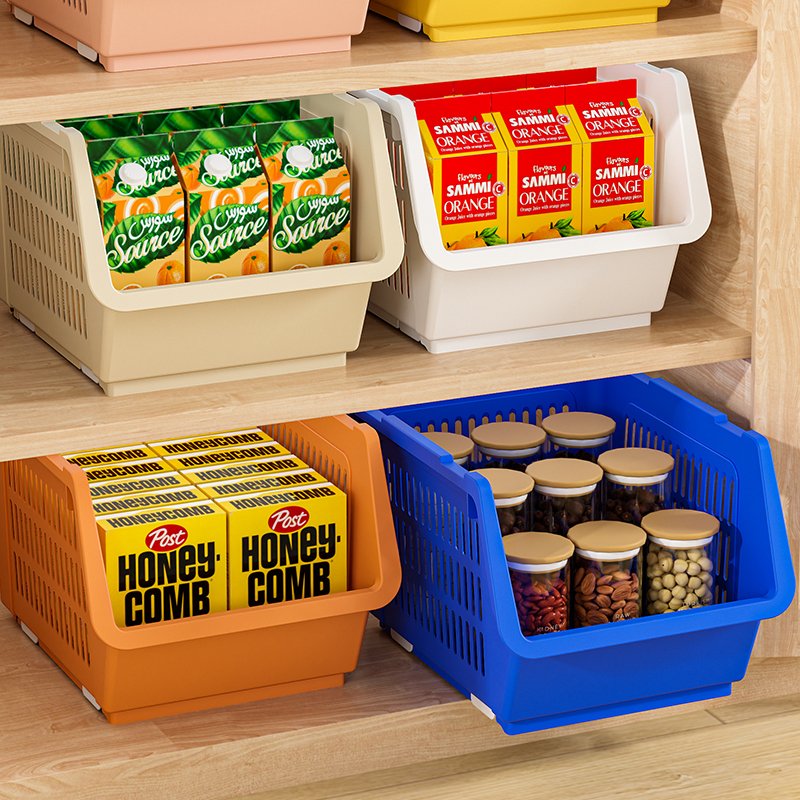Sundries storage basket fruit and vegetable snacks toy storage box desktop drawer rack kitchen storage rack
