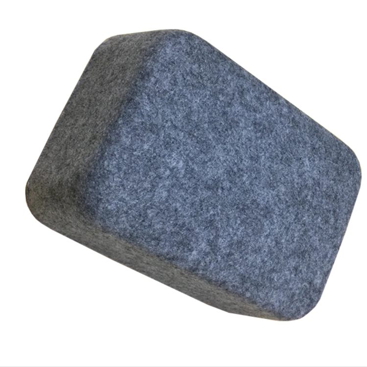 Eco Friendly Bottles Recycled P. E. T. Felt Compressed Cutlery Felt Storage Box For Australia Market