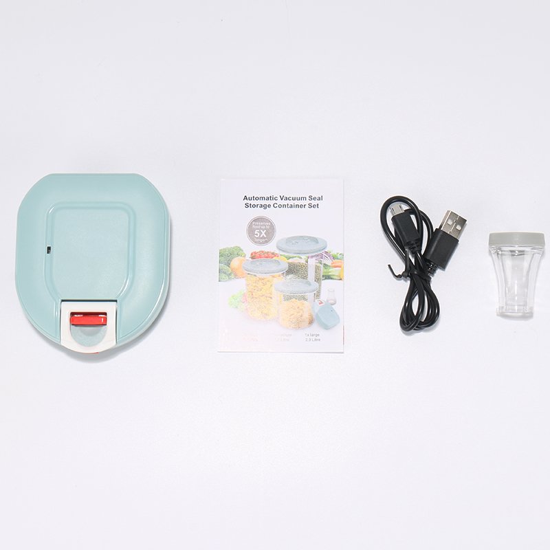 Electric Automatic Vacuum Food Storage Containers Food Grade Liquid Food Saver Jar Vacuum Canisters